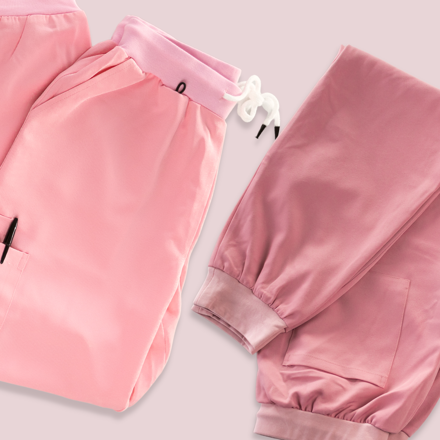 Meredith Pastel Range : Joggers - Scrubber Duck