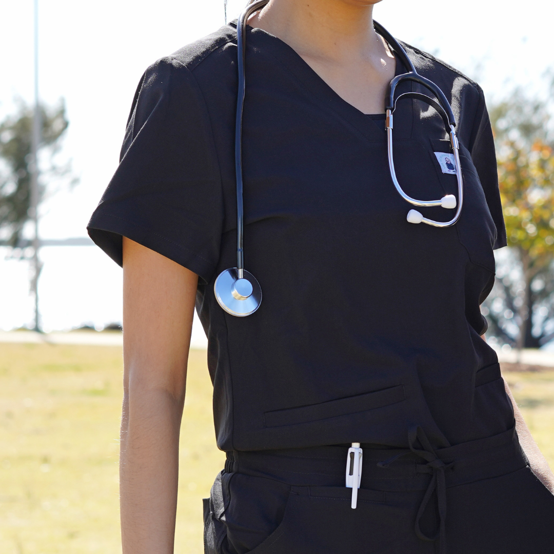 Lexie Scrub Tops - Scrubber Duck