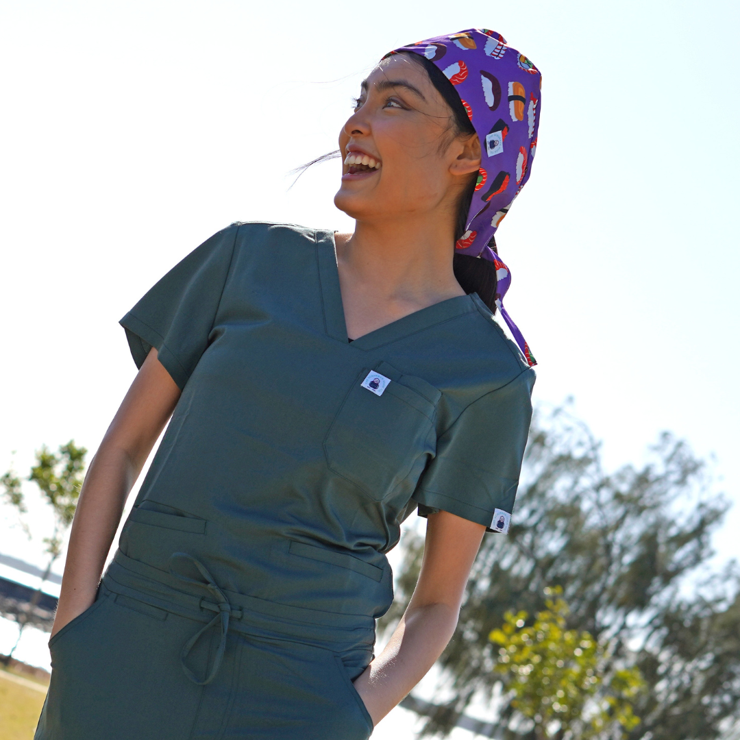Lexie Scrub Tops - Scrubber Duck