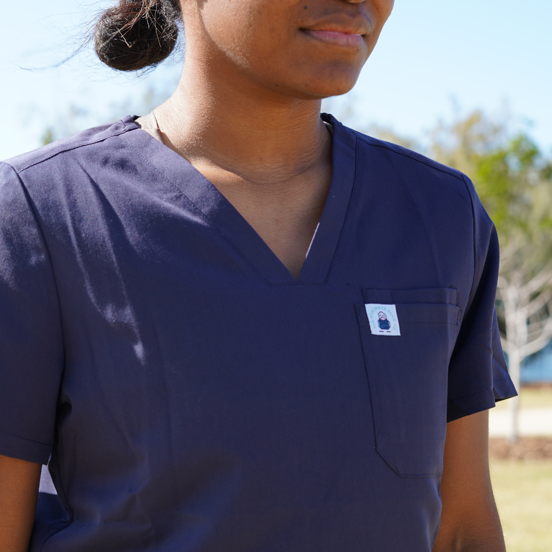 Lexie Scrub Tops - Scrubber Duck