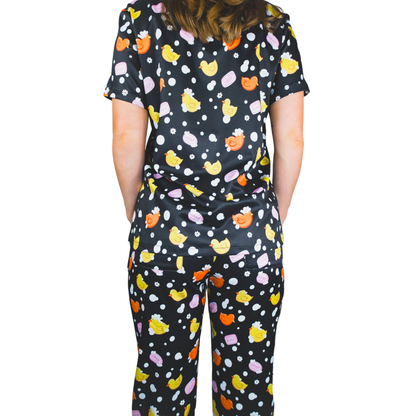 The Signature Scrub- Joggers - Scrubber Duck